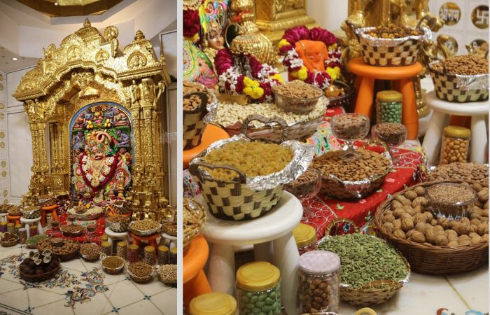 PHOTOS: સાળંગપુરમાં કષ્ટભંજનદેવ હનુમાનજી દાદાને ડ્રાયફ્રૂટનો અન્નકૂટ ધરાવાયો 2 - image