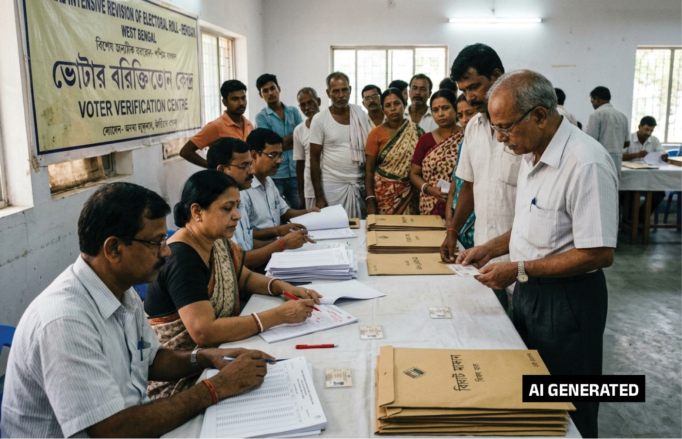 બંગાળ ચૂંટણી પહેલા 90 લાખ મતદારોના નામ હટાવાયા, ચૂંટણી પંચે જાહેર કર્યો ડેટા 1 - image