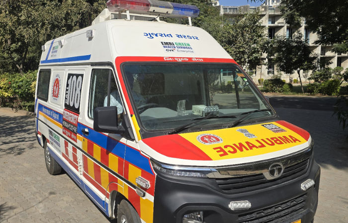 Gujarat govt expands 542 general ambulances into 108 emergency service network