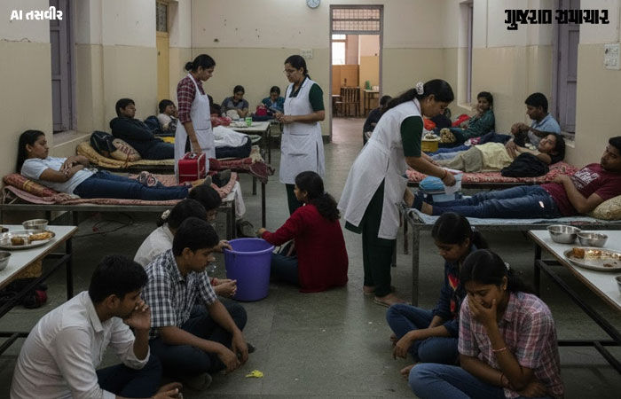 આણંદમાં 15 જેટલા વિદ્યાર્થીઓને ફૂડ પોઇઝનિંગ, હાલ તમામની હાલત સુધારા પર 1 - image