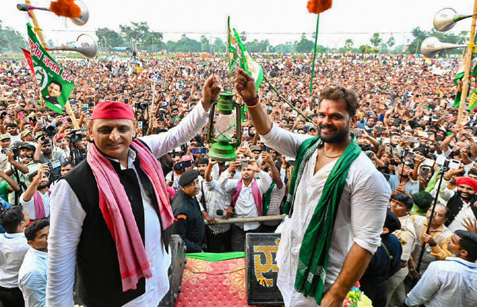 '...તો બિહારમાં 200 મંદિર બનાવી બતાવો', એક્ટરમાંથી નેતા બનેલા ખેસારી લાલનો NDAને પડકાર 1 - image