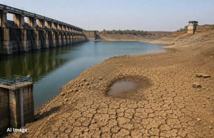 ગુજરાતના 88 જળાશયમાં 20%થી ઓછું જળસ્તર, 10 માં તો તળિયું દેખાયું, ચોમાસા અગાઉ ટેન્શન વધ્યું 1 - image