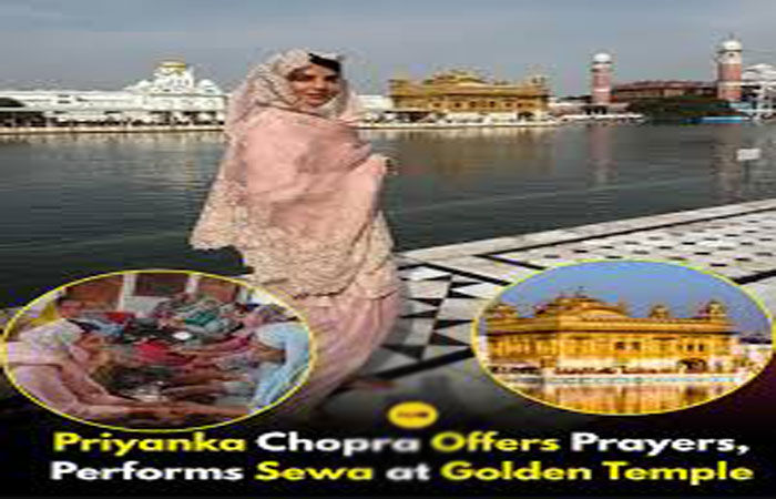 પ્રિયંકાએ સુવર્ણ મંદિરમાં સેવા કરતાં ચાહકો દ્વારા પ્રશંસા 1 - image