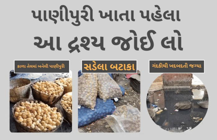 સડેલા બટાકા અને કાળું મેશ તેલ: પાણીપુરીનો ચટાકો પડશે ભારે, આ દૃશ્ય જોઈ લો 1 - image