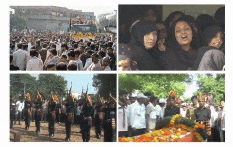 વડગામના શહીદ જવાન જીગર ચૌધરીની અંતિમ યાત્રામાં હિબકે ચઢ્યું વતન, ગાર્ડ ઓફ ઓનર સાથે અંતિમ વિદાય 1 - image