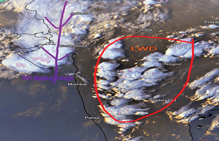 1000 કિ.મી વાદળોની પટ્ટીએ ત્રણ દેશને બાનમાં લીધા 1 - image