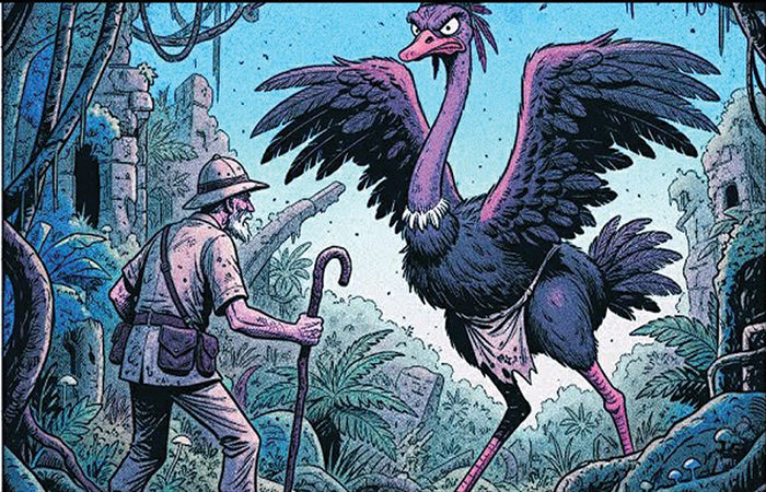 શાહમૃગ સાથે શાહી દ્વન્દ્વ 1 - image