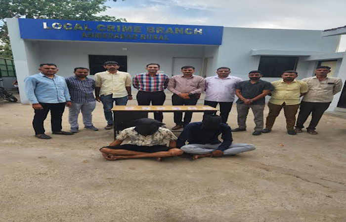 સાણંદ તાલુકામાં કાન કાપી લૂંટ ચલાવતી ગેંગના 2 સભ્ય ઝડપાયા 1 - image