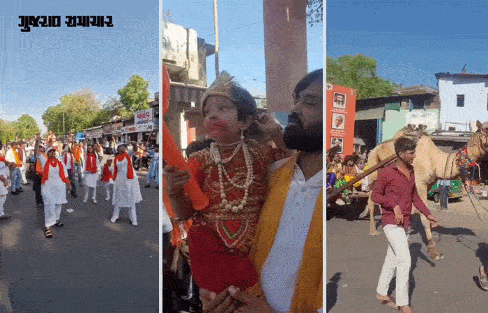 અમદાવાદમાં રંગેચંગે નીકળી રામ નવમીની શોભાયાત્રા, સાંસ્કૃતિક ઝાંખી, કરતબો અને ટેબ્લો આકર્ષણનું કેન્દ્ર 2 - image