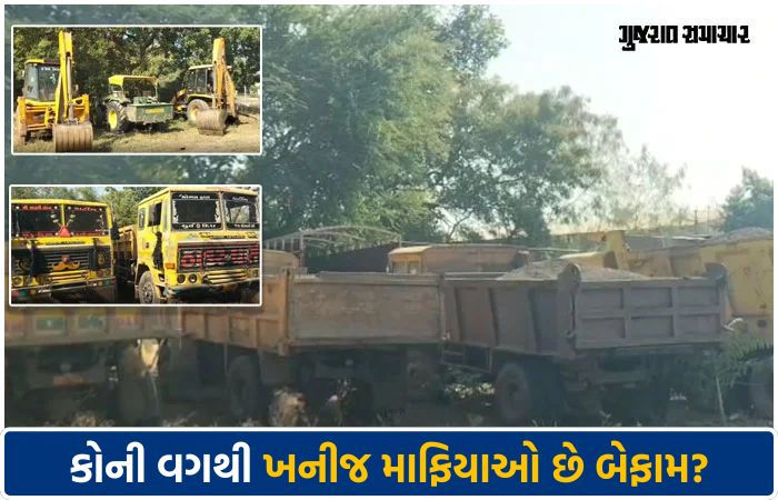 અમરેલીમાં ખનીજ માફિયા બેફામ: શેત્રુંજી નદીમાંથી લાખોનો મુદ્દામાલ જપ્ત, પણ 'આરોપીઓ' ફરાર! 1 - image