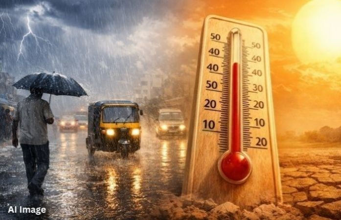 ગુજરાતમાં ફરી માવઠાનું સંકટ: 7 એપ્રિલે સૌરાષ્ટ્ર અને ઉત્તર ગુજરાત સહિત અનેક જિલ્લાઓમાં કમોસમી વરસાદની આગાહી 1 - image