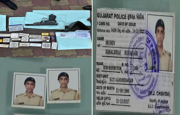 વડોદરાના તાંદલજાથી નકલી PSI ઝડપાયો, જમીનના સોદા અને ઉઘરાણા કરતો હતો 2 - image