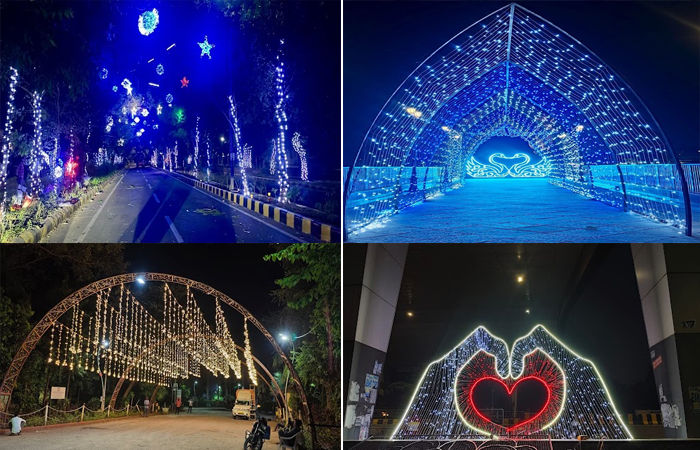 દિવાળીના તહેવારો કાલથી શરૂ : બોનસની વહેચણી થતા વડોદરામાં ઘરાકી ખુલી, દુકાનો-મકાનો પર રોશનીનો ઝગમગાટ 2 - image