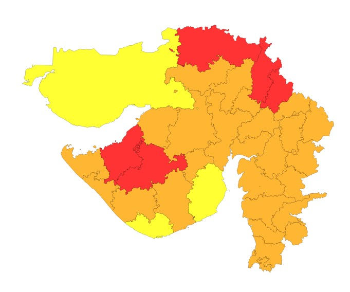 રાજકોટ સહિત 5 જિલ્લામાં અતિ ભારે વરસાદનું રેડ એલર્ટ, ગુજરાતને ઘમરોળશે મેઘરાજા 2 - image