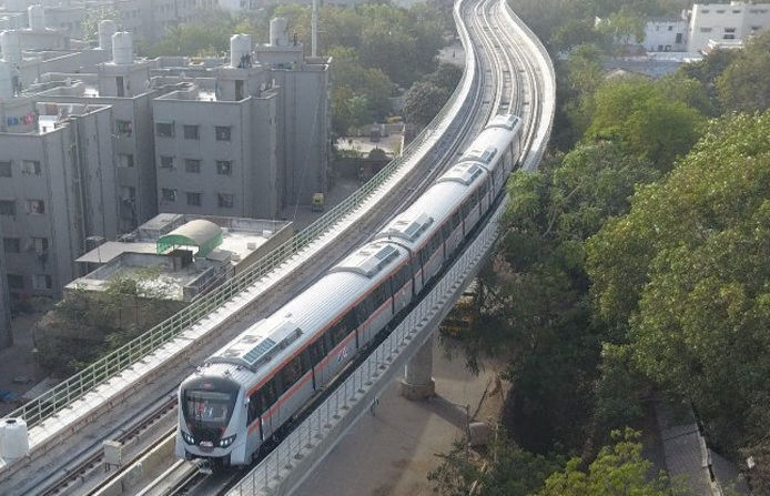 Gujarat Metro to extend train services till midnight for IPL matches at Narendra Modi Stadium