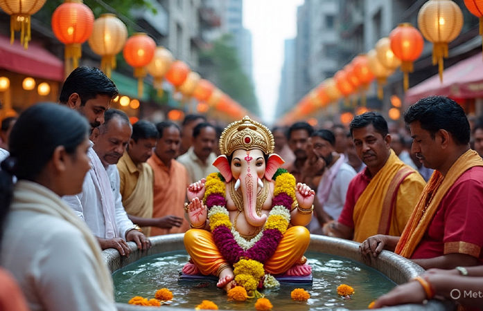 અનંત ચતુર્દશી 2025: આવતી કાલે વાજતે-ગાજતે ગણપતિ બાપ્પાનું વિસર્જન, જાણો શુભ મુહૂર્ત અને વિધિ 1 - image