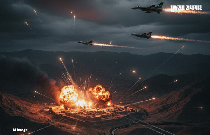 અફઘાનિસ્તાનના પણ ઈસ્લામાબાદ સુધી હવાઈ હુમલા, પાકિસ્તાનના 4 સૈન્ય બેઝ પર બોમ્બમારો 1 - image