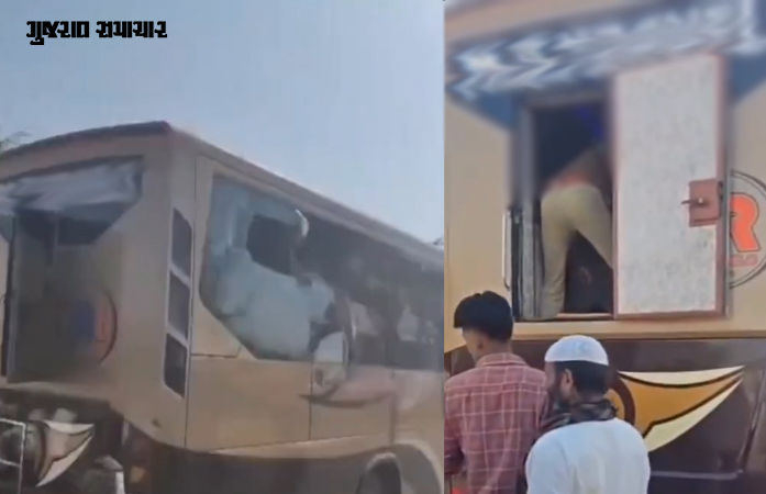 રાજસ્થાનના બાલોતરામાં ટ્રેલર અને બસ વચ્ચે ભયંકર ટક્કર, 7 લોકોના મોત, અનેક ઈજાગ્રસ્ત 1 - image