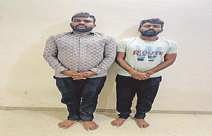 ડોમ સ્ટ્રક્ચરના લોખંડના સામાનની ચોરી કરનાર 2 આરોપી ઝડપાયા 1 - image