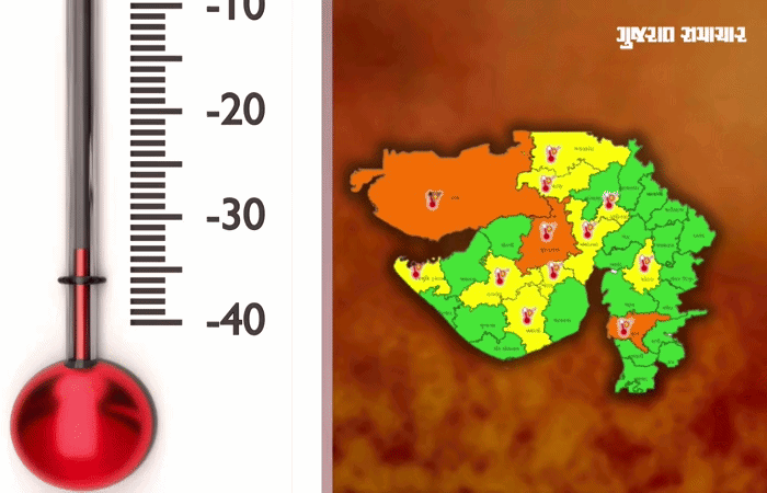 ગુજરાતમાં હીટવેવ Alert, કચ્છ-સુરેન્દ્રનગરમાં ઑરેન્જ Alert.