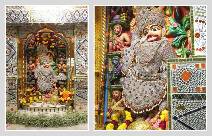 VIDEO: સાળંગપુરધામમાં શ્રી કષ્ટભંજનદેવ હનુમાનજીને 15 કિલોના હીરાજડિત ચાંદીના વાઘાનો દિવ્ય શણગાર 2 - image