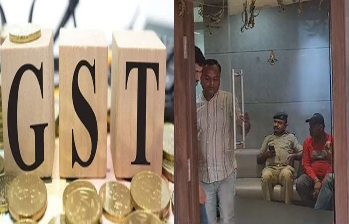 રાજ્યમાં 13 સ્થળે GST વિભાગના દરોડા, ભાજપ-કોંગ્રેસના બે નેતાઓના ઠેકાણા પર પણ તપાસ 1 - image