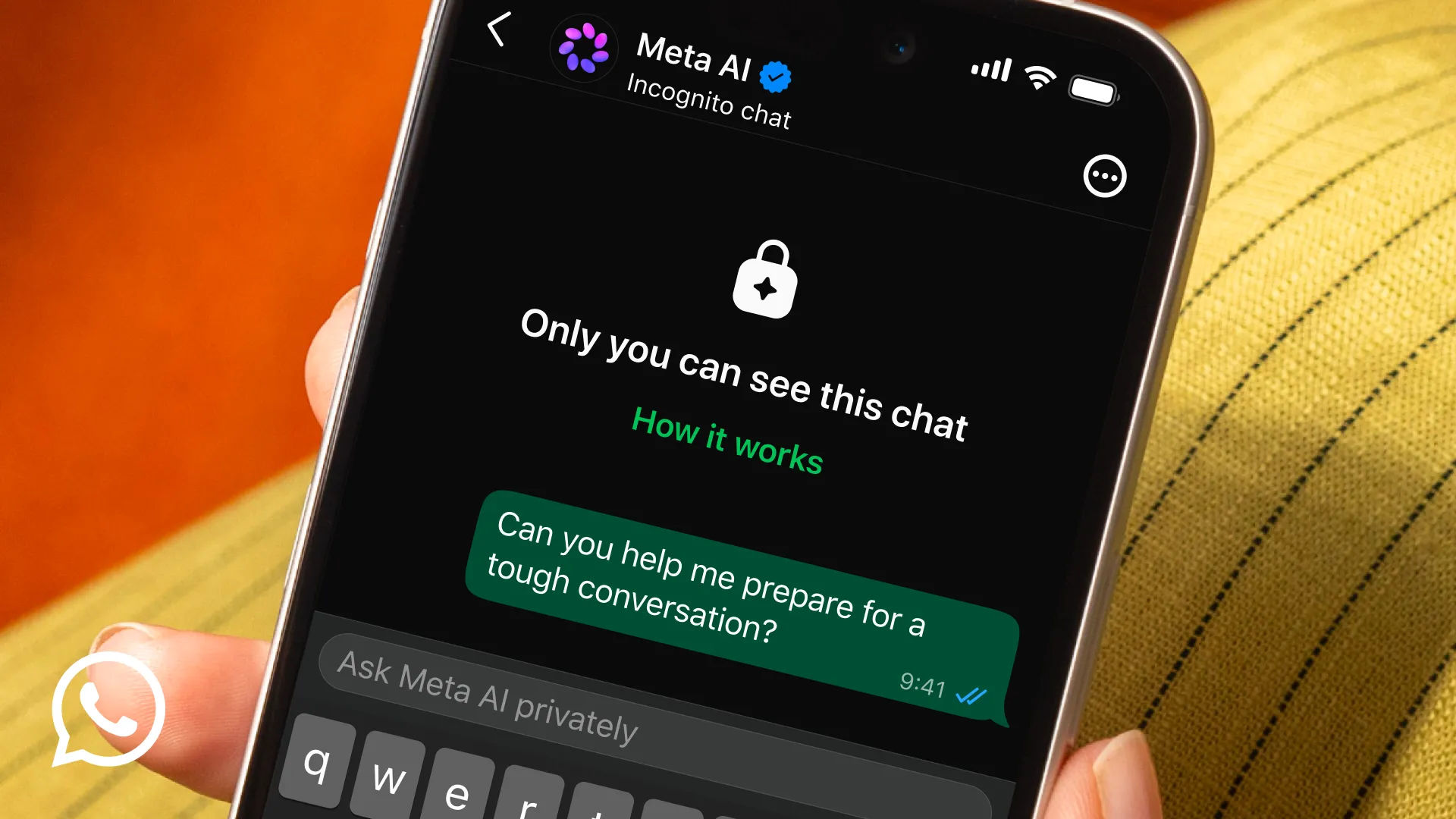 WhatsAppનું Incognito Chat: પ્રાઇવેટ AI વાતચીતનો નવો અધ્યાય