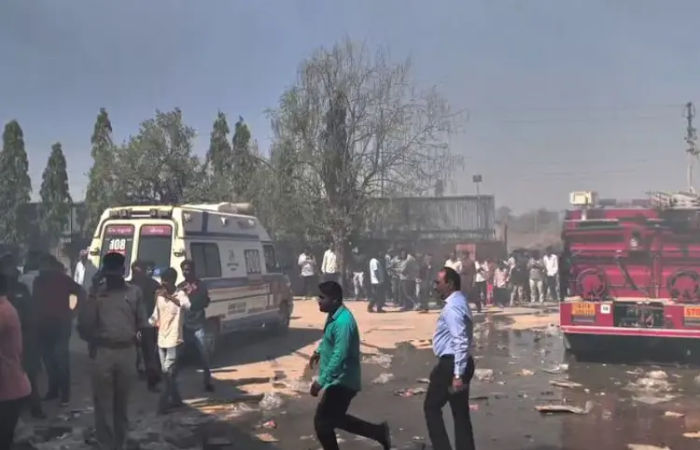 Another illegal firecracker warehouse discovered in Deesa death toll 22