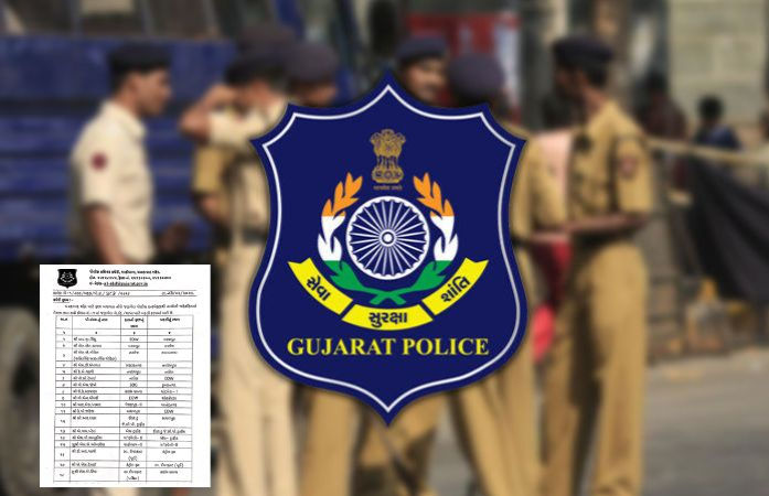 અમદાવાદ પોલીસ બેડામાં મોટો ફેરફાર, 27 PIની બદલી, 8 લિવ રિઝર્વ PIની નિમણૂક 1 - image