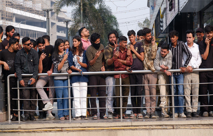 BCA ભારત અને ન્યુઝીલેન્ડના ખેલાડીઓ સ્ટેડિયમ 4માં પ્રેક્ટિસ કરી રહ્યા છે - તસવીર