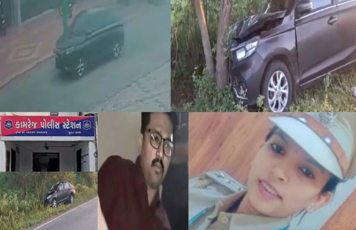 સુરતમાં ફોરેસ્ટ ઓફિસર પર ફાયરિંગનો કેસ, કોર્ટે આત્મસમર્પણની અરજી ફગાવતા પતિની ધરપકડ 1 - image