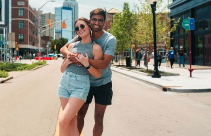 Indian American influencer admits his American wife made him more Indian