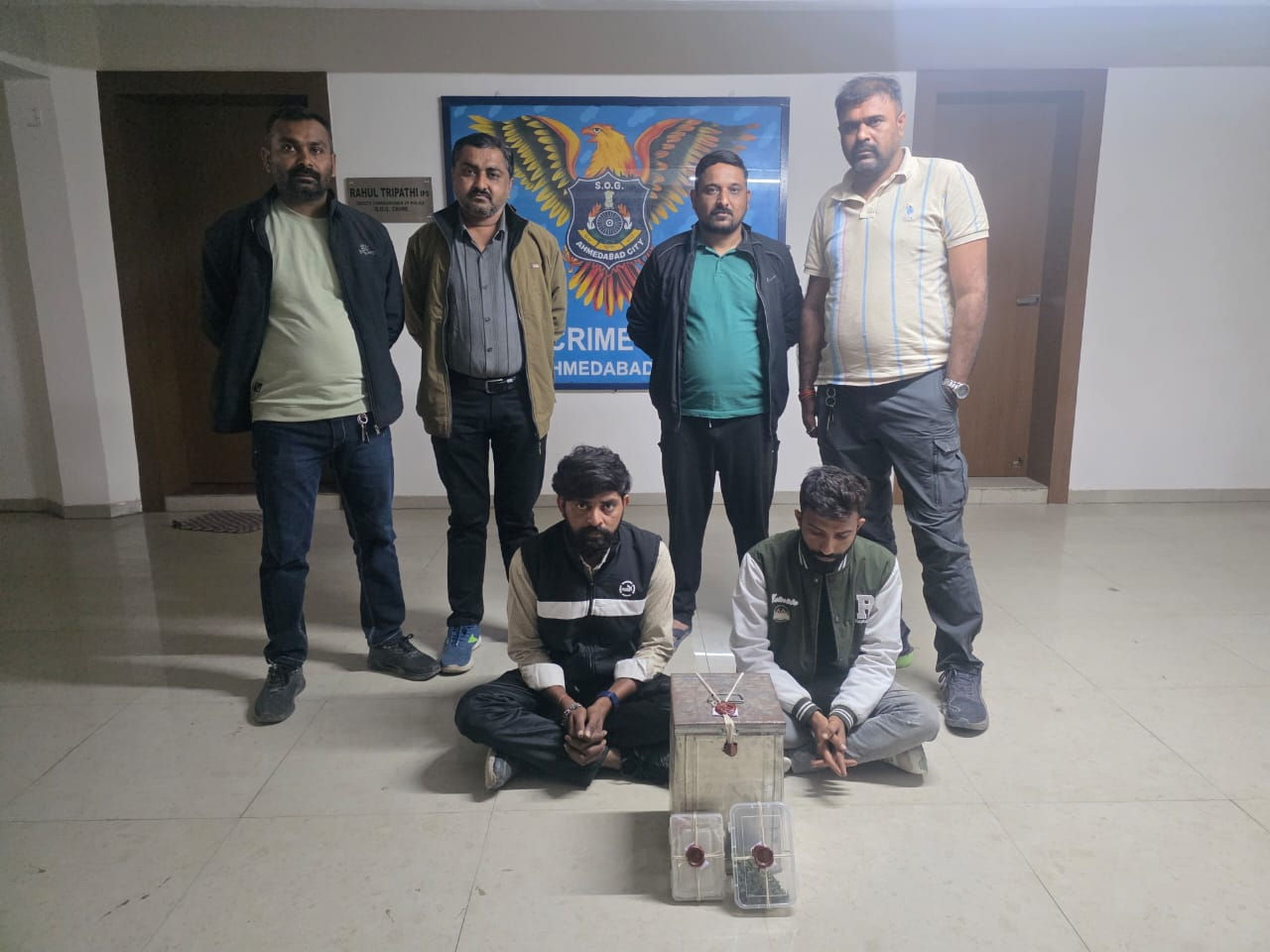 Ahmedabad SOG seizes over 1.6 kg ganja from Naroda pan parlour, 2 held 