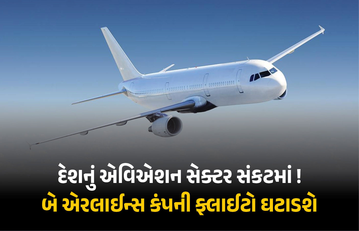 એર ઈન્ડિયા અને ઈન્ડિગો દ્વારા ફ્લાઈટ્સમાં ઘટાડો.