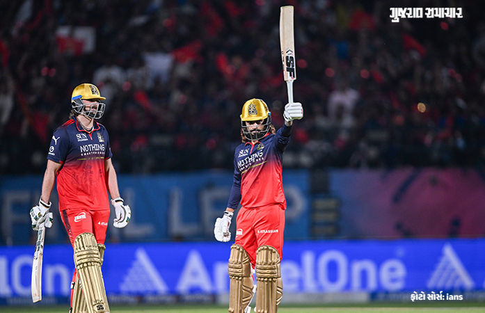 IPL 2026 ક્વોલિફાયર-1: RCB એ પ્લેઓફમાં સર્વોચ્ચ સ્કોર નોંધાવી રચ્યો ઇતિહાસ