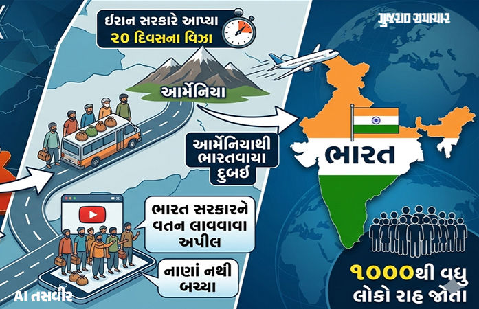 ઈરાનમાં ફસાયેલા ગુજરાતના 72 માછીમારો આર્મેનિયા જવા રવાના, 20 દિવસના વિઝા મંજૂર 1 - image