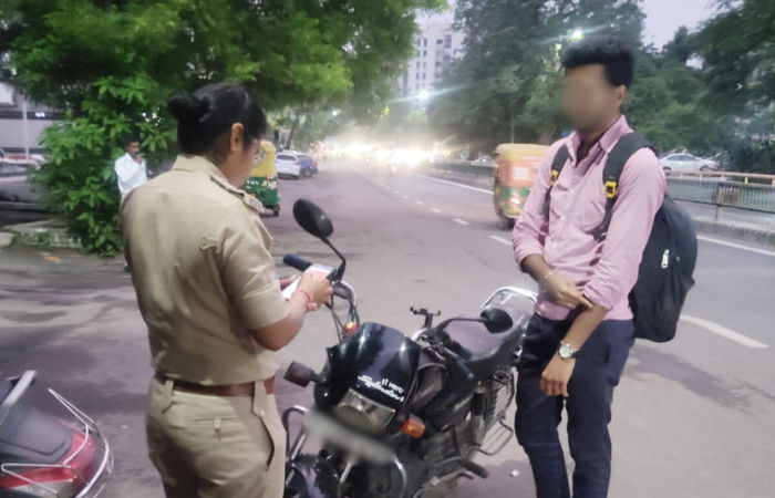 Over 9,300 wrong-side drivers booked in 6 days in Ahmedabad, fines cross ₹1.5 cr