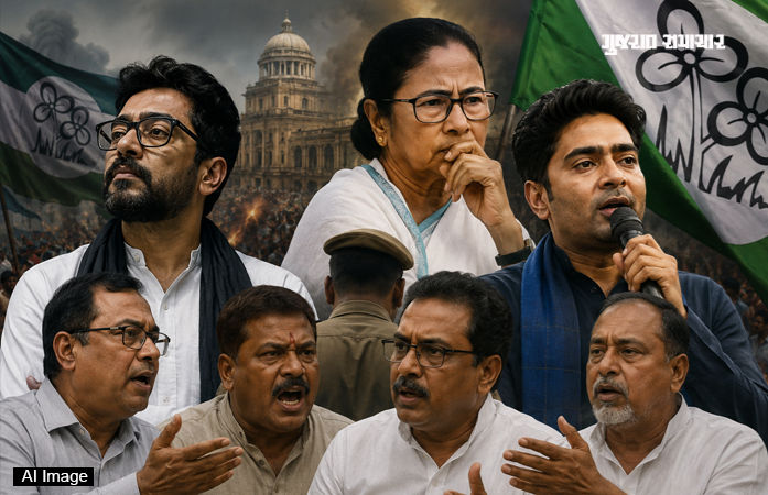 ચૂંટણી હાર્યા બાદ TMCમાં ભડકો, દિગ્ગજોએ મમતાને ઘેર્યા.
