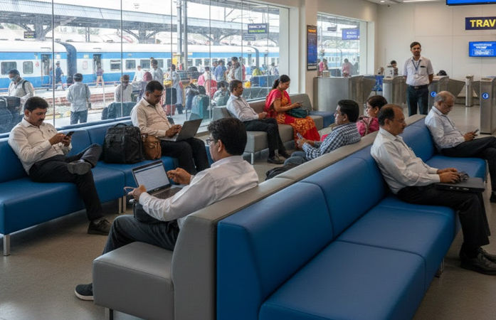 Ahmedabad Railway Waiting Room Charge