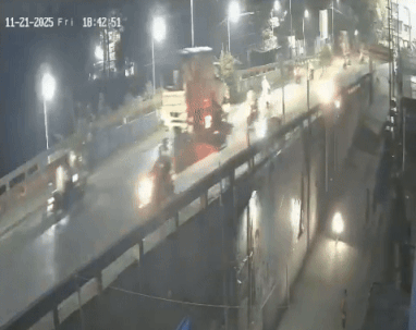 VIDEO: મહારાષ્ટ્રના થાણેમાં કરુણાંતિકા, બેફામ કારે અનેક વાહનો ફંગોળી નાખ્યા, 4 લોકોના મોત 1 - image