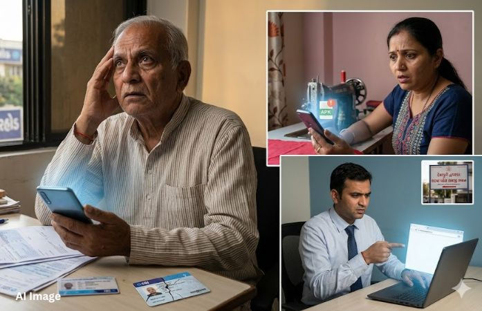 અમદાવાદમાં સાયબર ઠગ ટોળકીનો આતંક: યૂ-ટ્યૂબ પર જાહેરાત જોઈને રોકાણ કરતા વૃદ્ધે રૂ. 90 લાખ ગુમાવ્યા, મહિલાએ APK ઈન્સ્ટાલ કરતા ખાતું ખાલી 1 - image