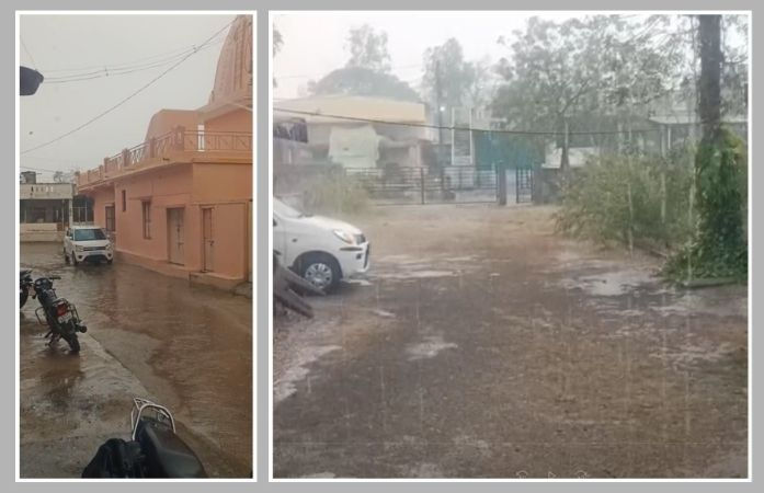 પંચમહાલ: શહેરાના મોરવા રેણા પંથકમાં માવઠું, રવિ પાક પર સંકટ તોળાતા ખેડૂતો ચિંતાતુર 1 - image