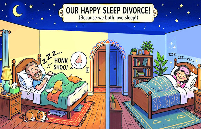 સ્લીપ ડાયવોર્સ : અવસાદ, આદત અને અસમંજસ 1 - image