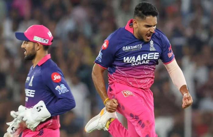 છેલ્લી ઓવરમાં 11 રન ના કરી શકતા GT સતત બીજી મેચ હારી, RRના તુષાર દેશપાંડેએ રંગ રાખ્યો 1 - image