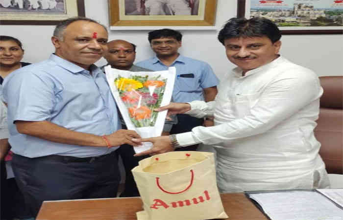 દૂધસાગર ડેરી કર્મચારી મંડળના ચેરમેનની સર્વાનુમતે વરણી 1 - image