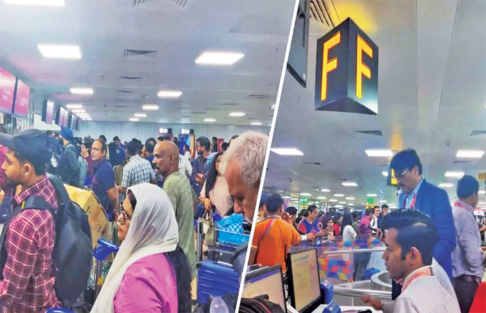 દેશભરમાં એર ઈન્ડિયાનું સર્વર અચાનક ઠપ થઈ જતાં પ્રવાસીઓ રઝળી પડ્યાં, એરપોર્ટ પર કતારો 1 - image