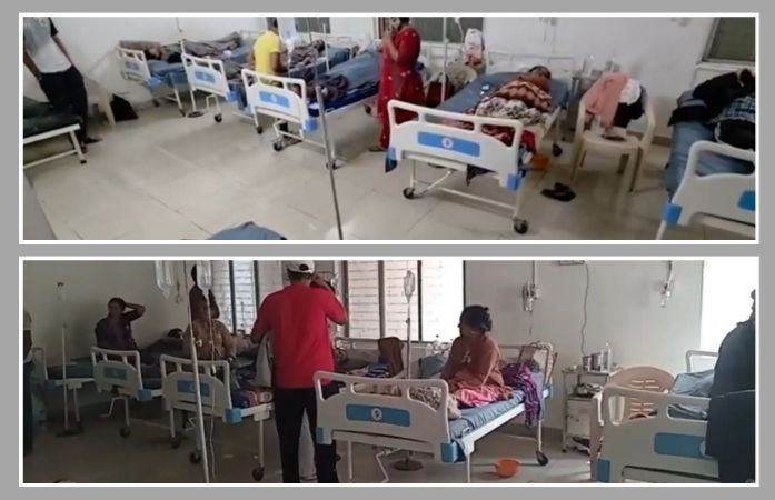 નવસારી: અમલસાડમાં વરરાજા સહિત 150થી વધુને ફૂડ પોઈઝનિંગ, લગ્નનું ભોજન આરોગ્યા બાદ લથડી તબિયત 1 - image