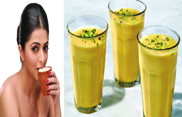 આગ ઝરતી ગરમીમાં તનમનને ટાઢું પાડે લસ્સી . 1 - image