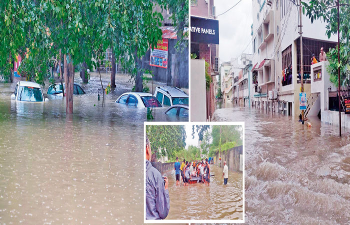 ગુજરાતમાં બારે મેઘ ખાંગા: 245 તાલુકામાં 10 ઈંચ વરસાદ, ગુજરાતમાં સિઝનનો 100 ટકા વરસાદ પૂરો 1 - image