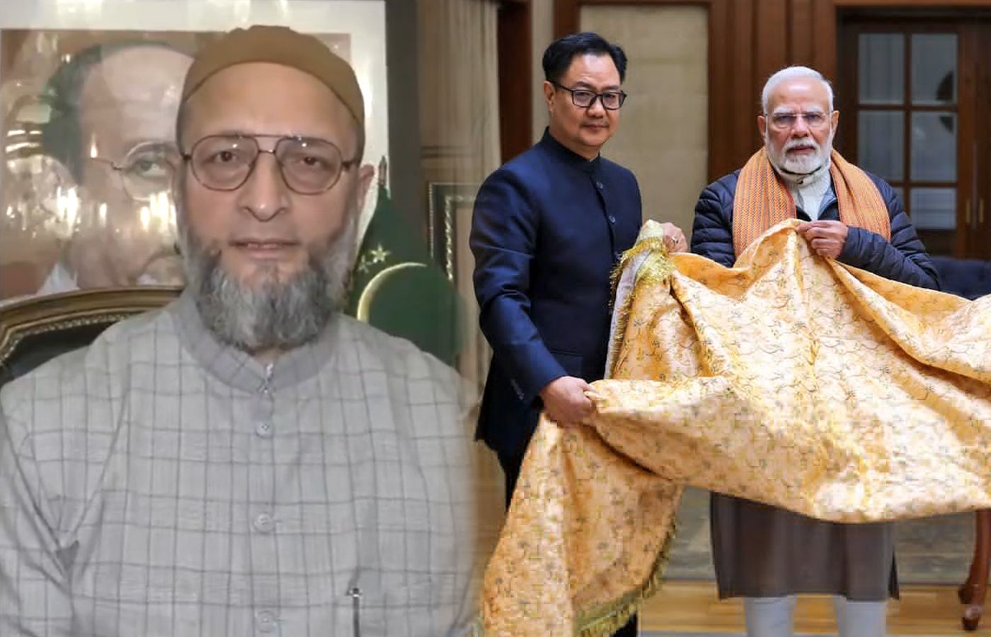 વડાપ્રધાન મોદીના અજમેર શરીફ ચાદર મોકલવા પર ભડક્યાં ઓવૈસી, કહ્યું- 'ખોદકામ પણ કરાવી રહ્યા છો અને...' 1 - image